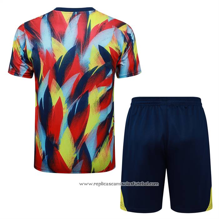 Fato de Treino Arsenal 2025-2026 Manga Curta Multicolor - Calcas Curta